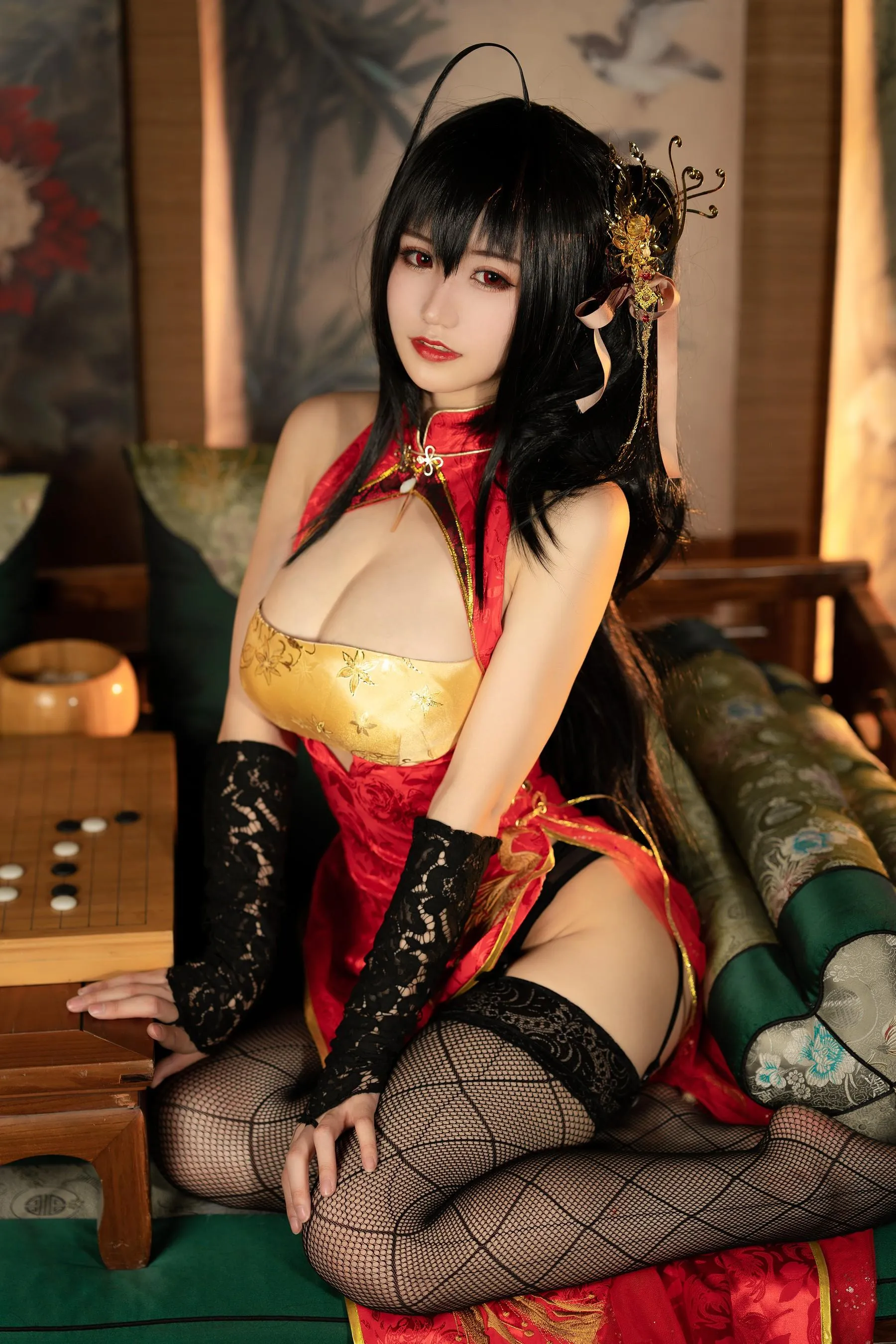 小仓千代w – NO.59 大凤旗袍 [30P]插图8